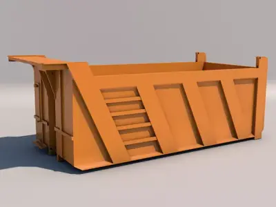 Mercedes Benz 1924-2624 - Tipper 3D model