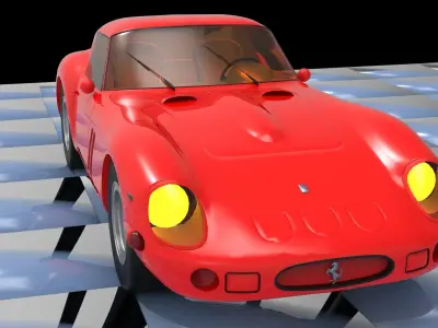 FERRARI GTO250 CLASSIC FOR PRINT 3D model