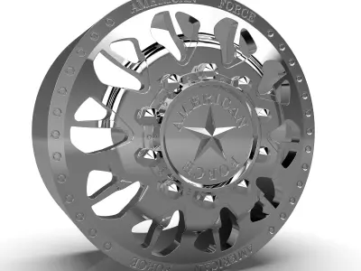 AMERICAN FORCE N10 COMMANDER DRW WHEEL 3D print model
