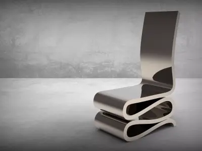 formal chair  Free 3D model
