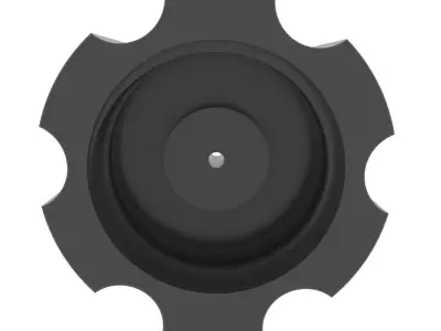 Generic Trigger 50 SM Motorcycle gas tank cap 3D print model