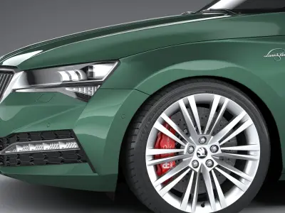 Skoda Superb Sleeper Edition 2024 3D model