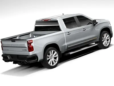 Chevrolet Silverado 1500 High Country 2022 3D model