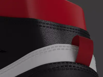 Nike Air Jordan 3D print model