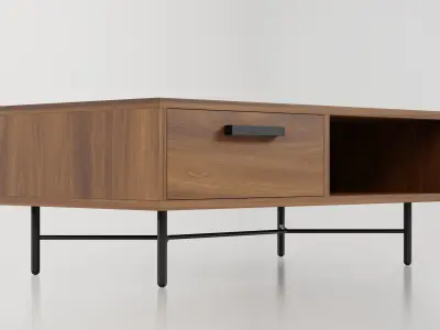 Living Room Set 3D Model Collection