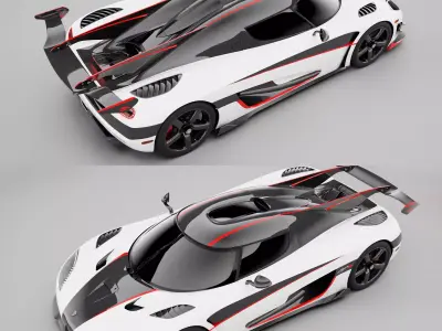 Koenigsegg Agera RS 7181 3D model