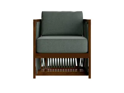 Domino Outdoor Lounge Chair 3D model