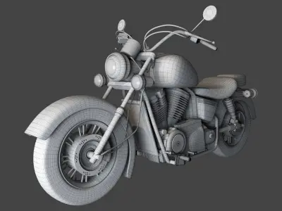 Honda Shadow 3D model