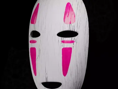 Kaonashi Mask 3D print model