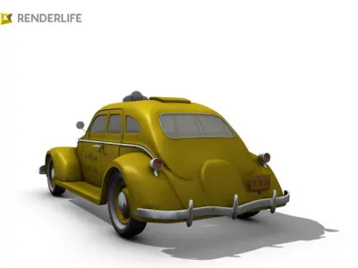 Taxi 2 3D model