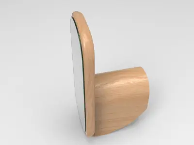 Rory Table Mirror Low-poly 3D model