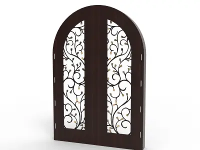 Luxury Entrance Door  3D model