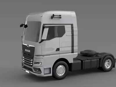  MAN TGX-Fahrerhaus GX-2020 3D model