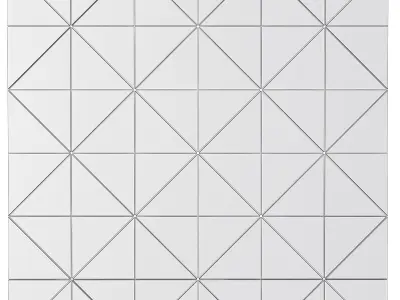 Wall Panel Decoration 3d model Low-poly 3D model 2