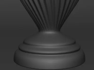 Wooden finial   3D print model