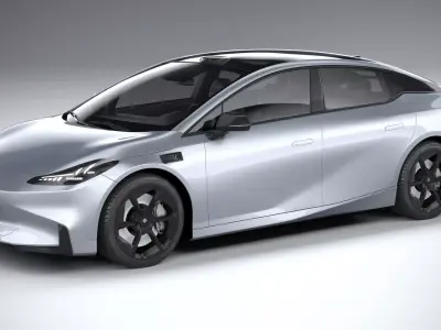 GAC AION Hyper GT 2024 3D model