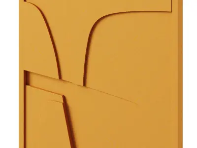 Painting Relief by divan ru 3D model