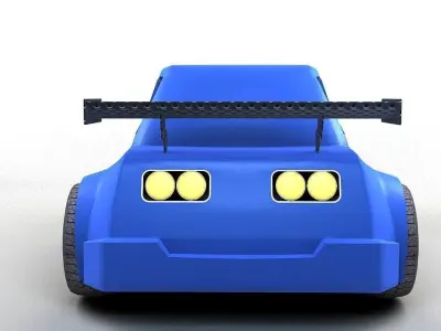 Cartoon Car 3D model
