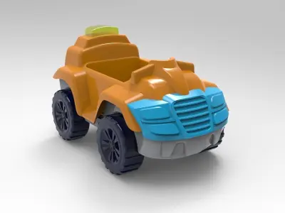ATV vehicle 3D model