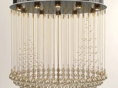 Crystal Chandelier 3D model