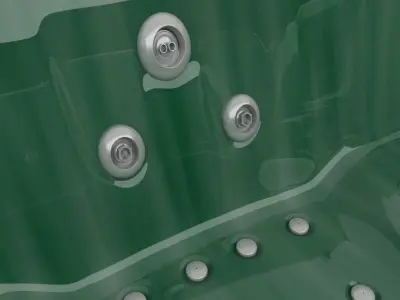 Whirlpool Jacuzzi Hot Tub 3 3D model