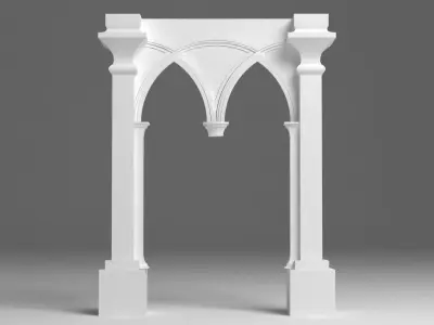 Modern Arch 3D model
