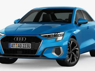 Audi A3 2021 3D model