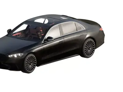 Mercedes Benz S500 2020 3D model