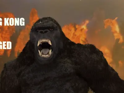 KING KONG SKULL ISLAND MODEL 3D model