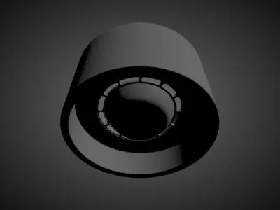 SSR Speed Star F1 scalable and printable rims 3D print model