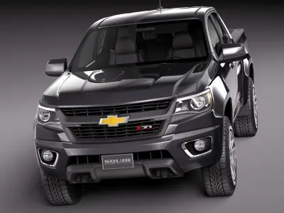 Chevrolet Colorado ShortCab CG 2015 3D model