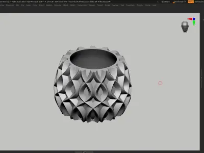 vase 3d print 406  3D print model