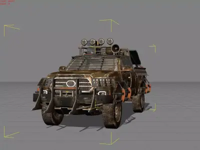 Pick Up SUPER MODEL 3D model