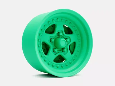15x8 Center Line Telstar Wheel and Brake 3D print model