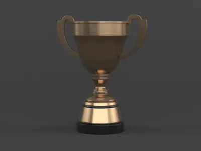 Trophy Cups 3D model 26