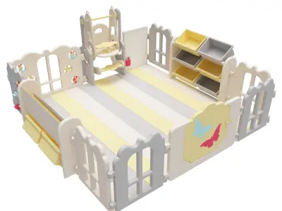 Playpen Baby  Play Yard 3D model