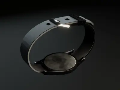 Fitness Watch 01 3D model