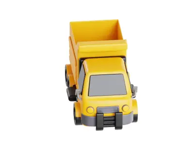 3D Truck 3D model