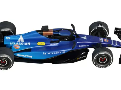 F1 Williams FW-47 2025 3D model