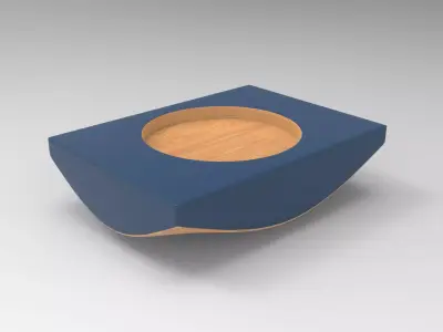 Sio Vase Low-poly 3D model