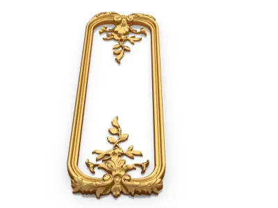Classic decor ornament 162 3D model