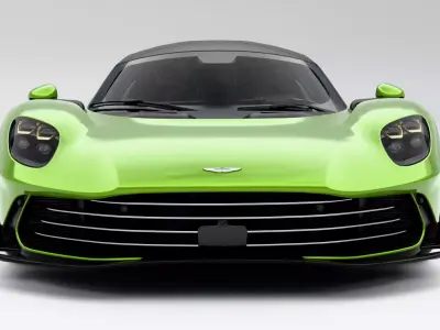Aston Martin Valhalla 2026 Low-poly 3D model