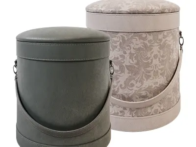 Gamma Pouf Smart Stool 3D model