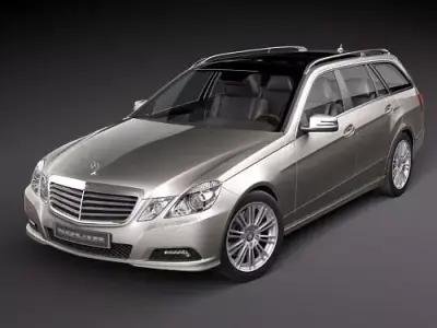 Mercedes E class Estate 3D model