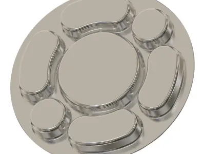 Deluxe Partition Plate 3D print model