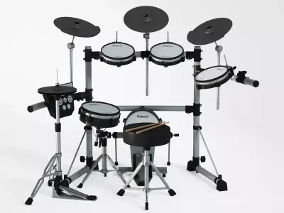 Electronic drum set 3D model