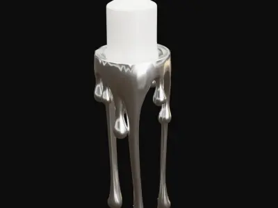 candle Free 3D model