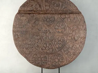 Asmat Calendar 3D model