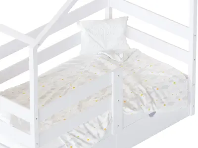 Childrens bed house 3D model