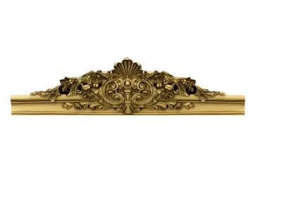 classic decor ornament 09 3D model